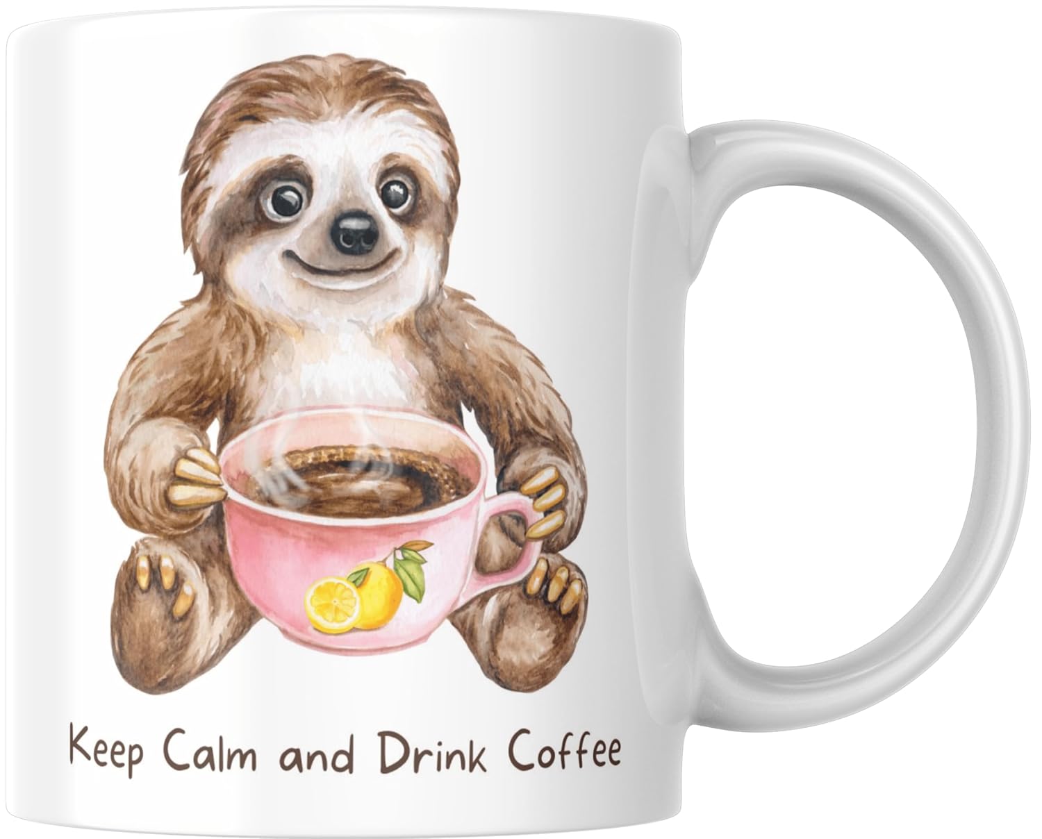 Rosa Mystica Ceramic Mug with I Need You Quote Set of 1 to Gift for Her, Best Friends, Gift for Him, White Ceramic Mugs- 300 ml