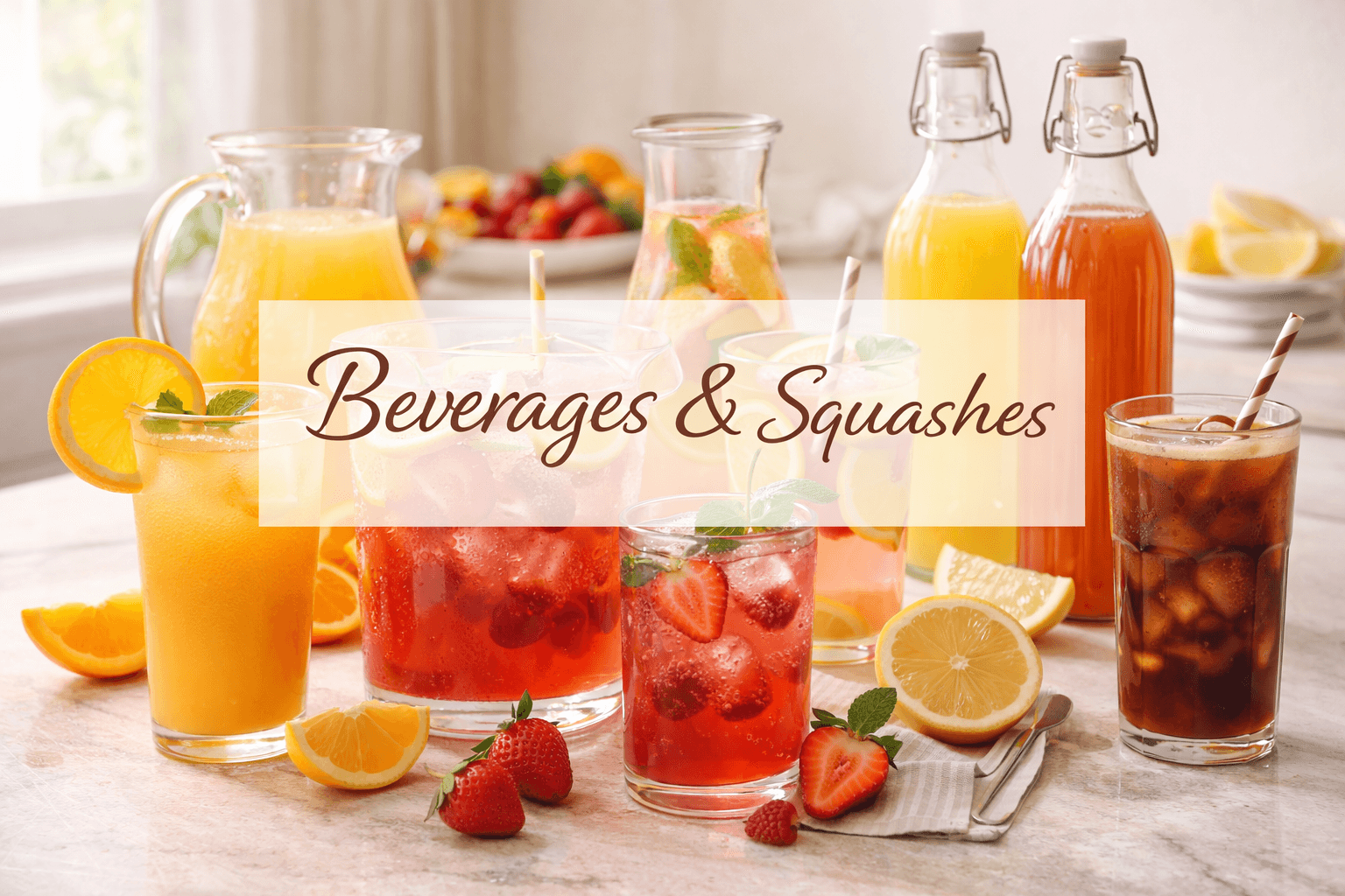 Squashes & Syrups