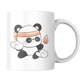 Rosa Mystica Panda Printed Coffee Mug for Gifting (Ceramic, White, 300ml) - Best Gift for Birthday, Friends, Anniversary, Valentine's Day